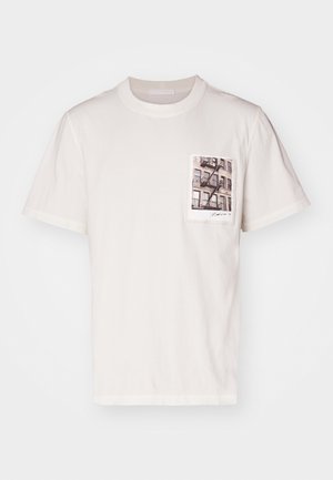 T-Shirt print - antique white