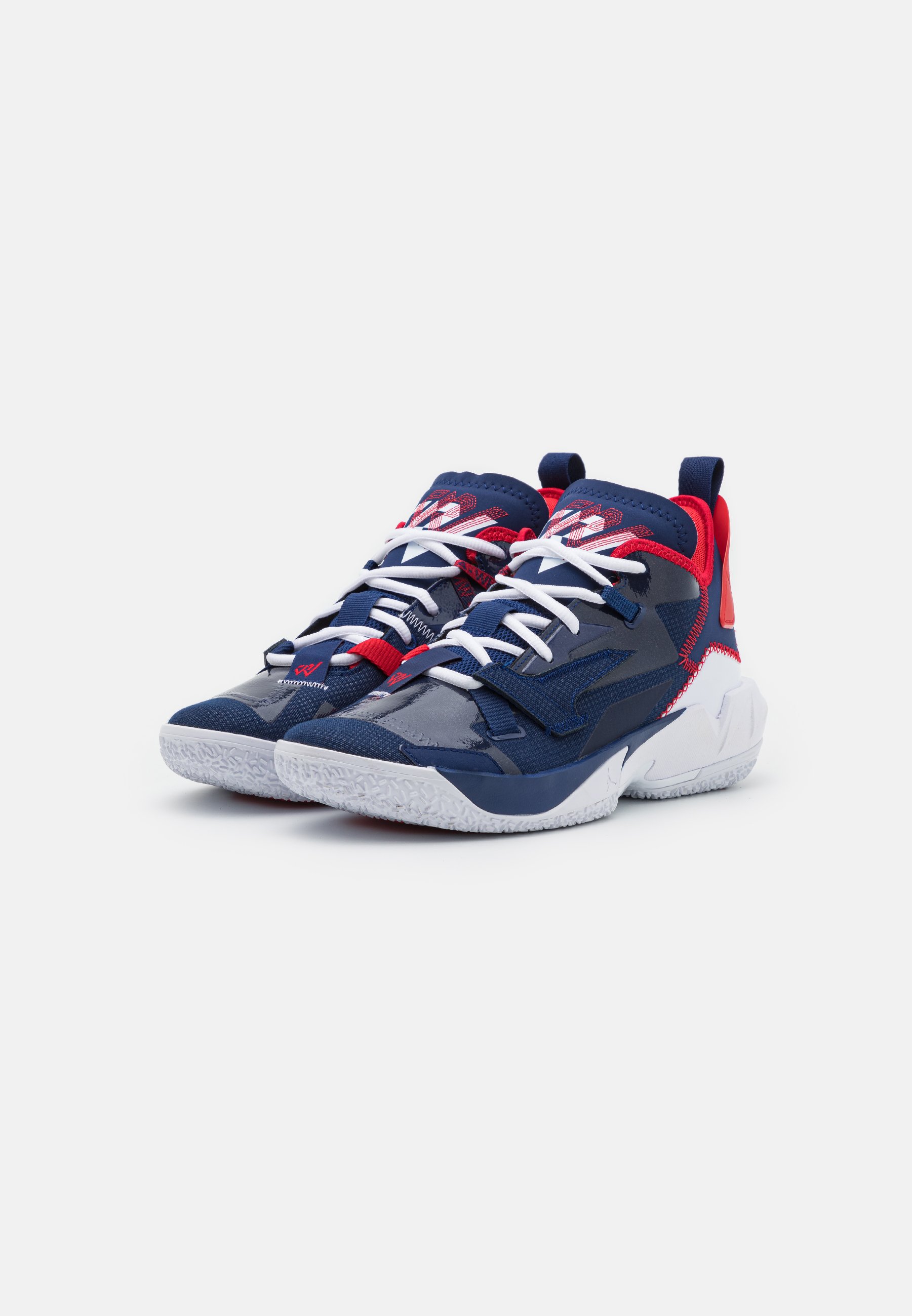 Jordan WHY NOT ZER0.4 - Basketbalschoenen - blue void/white/university red/ Blauw - Zalando.nl