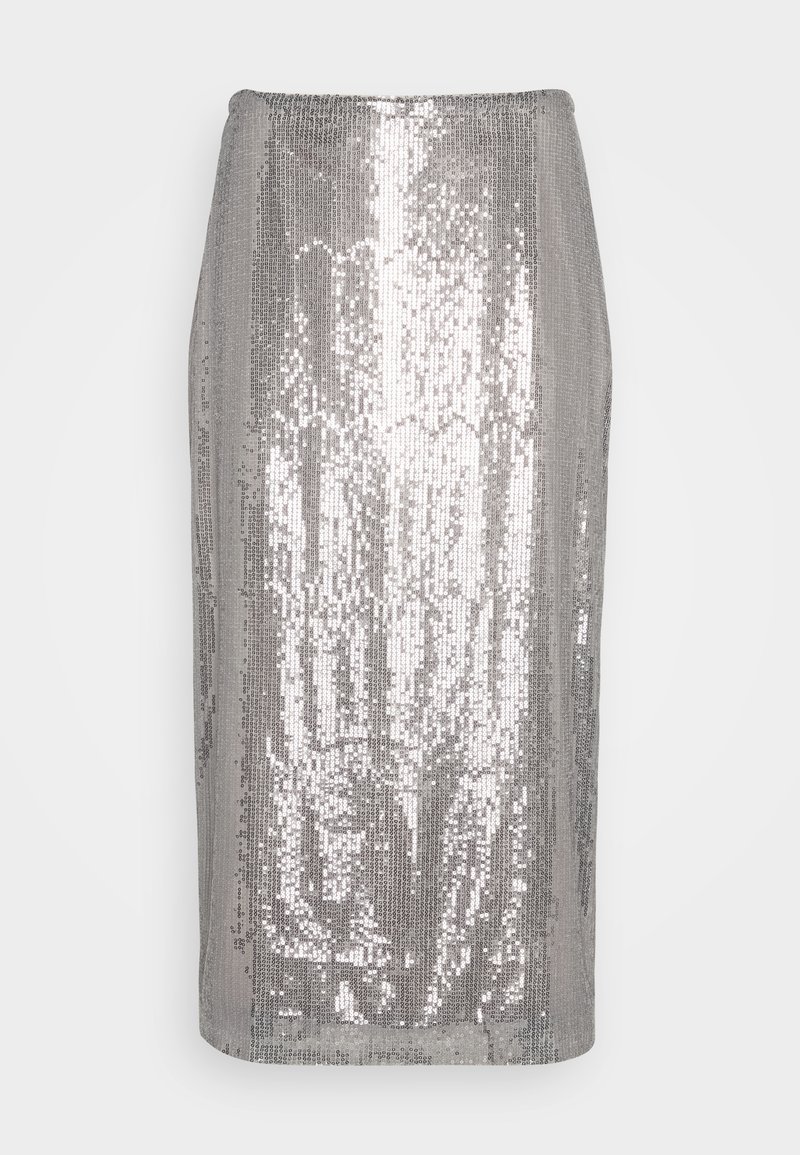 Minimum Kokerrok zilverkleurig Minimum Kokerrok zilverkleurig