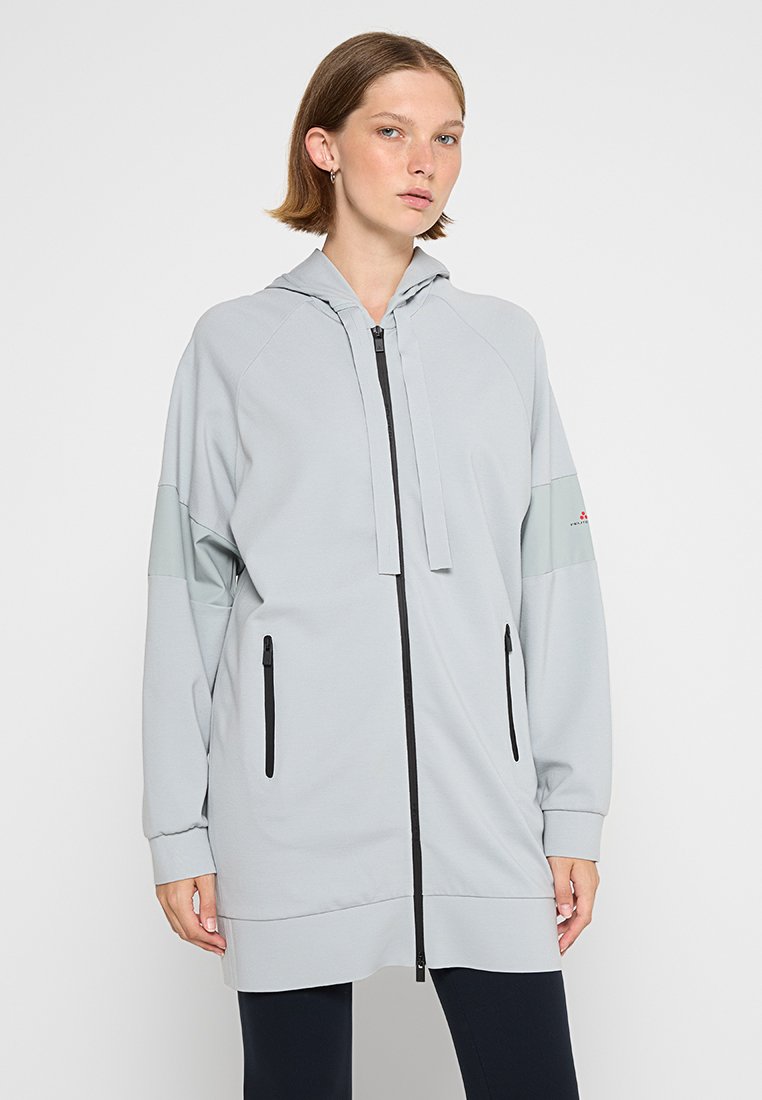 Peuterey Sweater met rits lichtgrijs