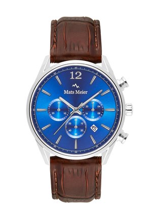 Chronograph watch - silber farbend