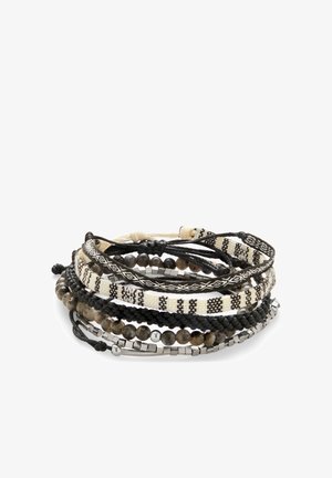 LUCLEON, AMALFI 6 PACK - Armbånd - black brown gray white beige