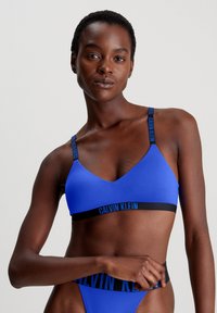 Calvin Klein Underwear - LINED BRALETTE - Hosszított melltartó - dazzling blue Miniatűr kép 1