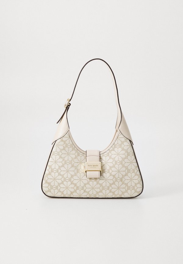 FLOWER NOUVEAU SMALL SHOULDER - Handbag - natural multi