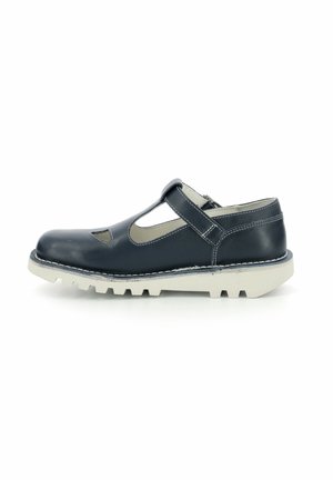 DERBIES CUIR KICK MARY JANE - Scarpe senza lacci - bleu
