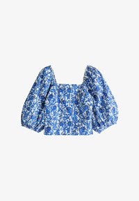 Niet geselecteerd, blue white