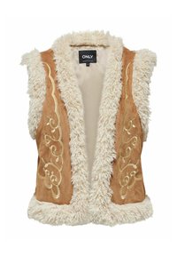 Waistcoat - toasted coconut
