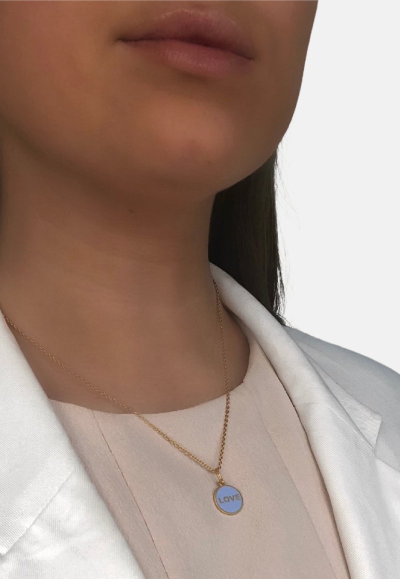 Lisberg Jewellery LOVE Hanger gold plated/goudkleurig Zalando.nl