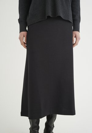 MONCENTIW  - A-line skirt - black