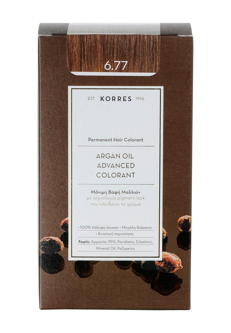 Damen Shampoo | Korres ARGAN OIL ADVANCED COLORANT Coloration 6.77 gianduja/braun - VV93039 Damen Shampoo | Korres ARGAN OIL ADVANCED COLORANT Coloration 6.77 gianduja/braun - VV93039