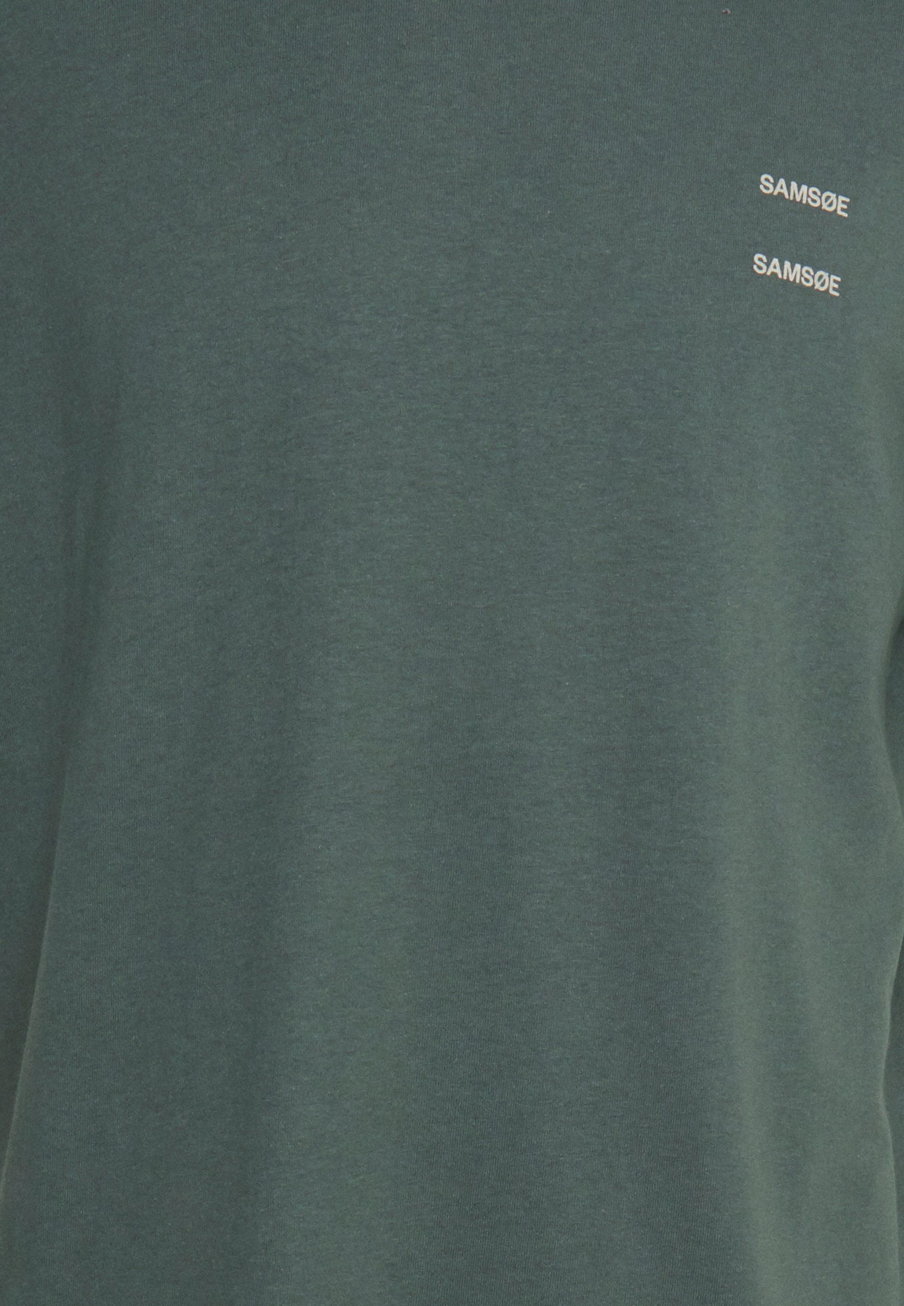 Samsøe Samsøe JOEL - T-shirt basic - urban chic/petrol - Zalando.nl