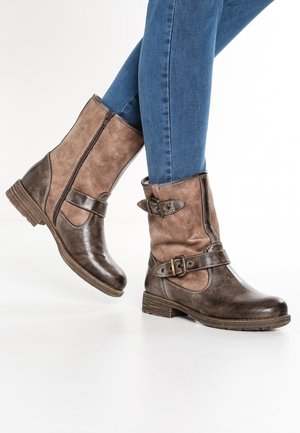 Cowboy-/Bikerlaarsjes - brown
