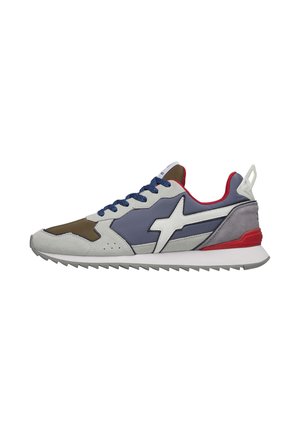 Sneakers laag - weiß hellblau