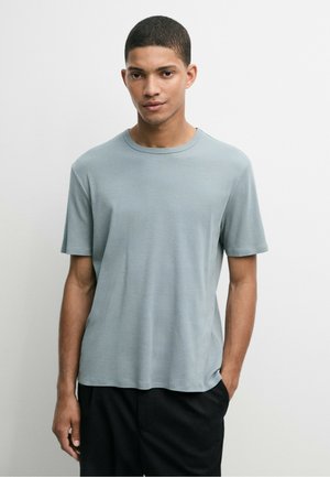 Massimo Dutti, T-Shirt basic - beige