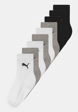 JUNIOR CREW 9 PACK UNISEX - Socken - grey/white/black