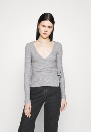 BRUSHED WRAP - Jersey de punto - grey