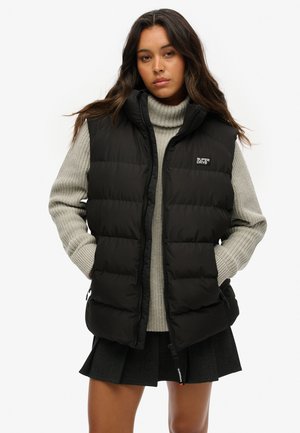 Vest - black