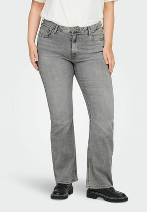 CARWILLY HOHE TAILLE  - Flared-farkut - grey denim