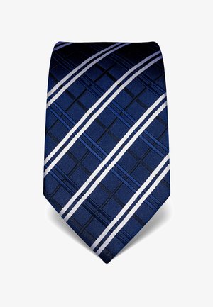 Vincenzo Boretti Cravate Homme Soie Pure - Motif à Pois Anti-Taches Longue 150cm