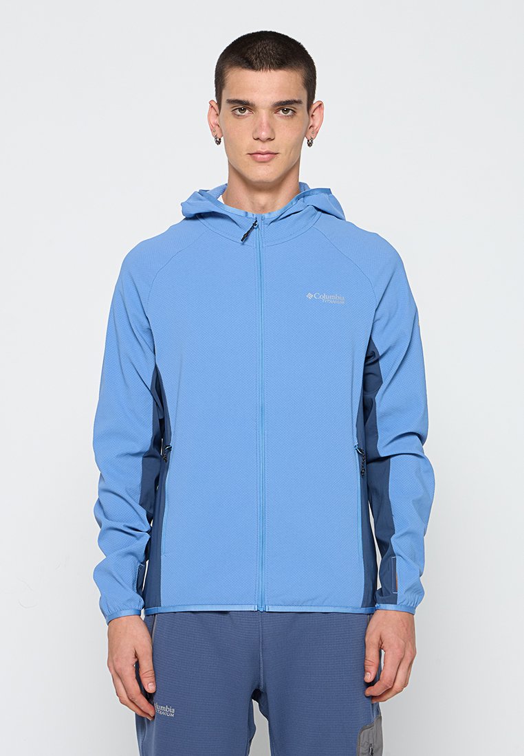 Columbia Lichte jas lichtblauw