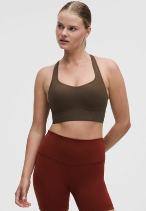 lululemon LIKE A CLOUD TRAIN BRA MEDIUM SUPPORT, B/C CUP  WOMEN'S BRAS - Sport-bh met medium support - walnut crunch-