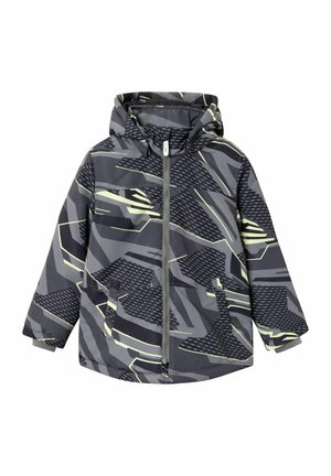 PRINT - Giacca outdoor - black