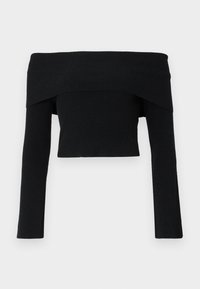 ONLJAYDEN OFF SHOULDER - Neule - black