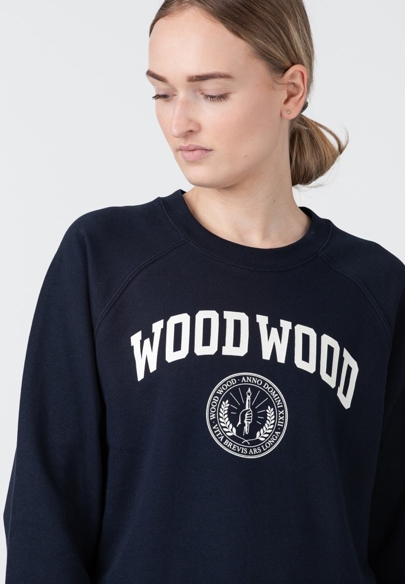 Wood Wood HOPE IVY - Sweatshirt - navy/dunkelblau - Zalando.de