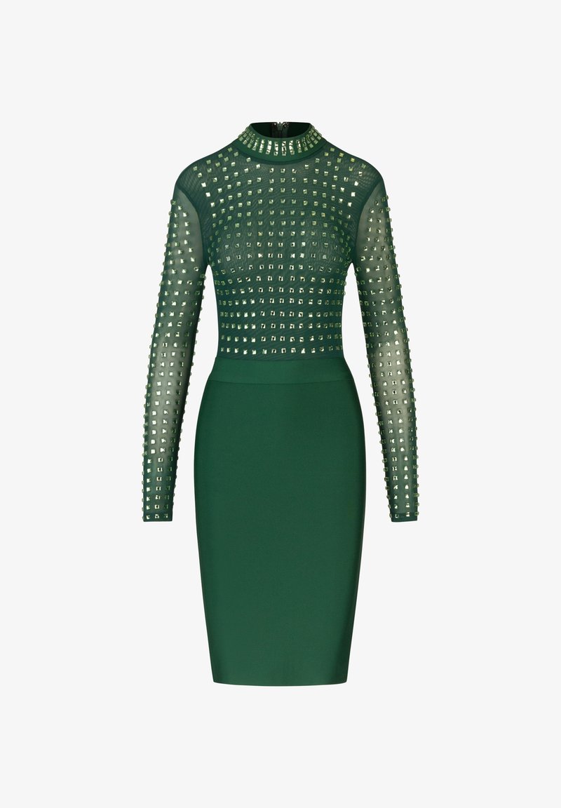 Kraimod BANDAGE - Cocktail dress / Party dress - dunkelgrn/dark green - Zalando Kraimod BANDAGE - Cocktail dress / Party dress - dunkelgrn/dark green - Zalando