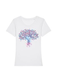 watapparel TREE OF LIFE - T-shirt print - white