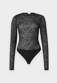 TAEYN CREW BODYSUIT - Long sleeved top - black