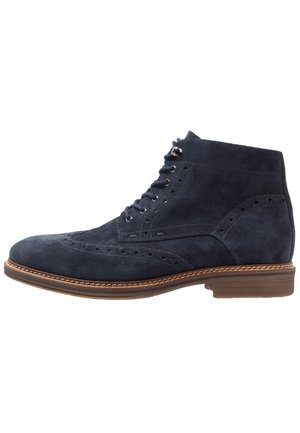 Botines con cordones - dark blue