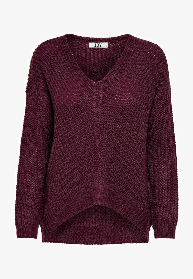 JDY - NEW MEGAN LS NOOS - Jumper - windsor wine, Enlarge