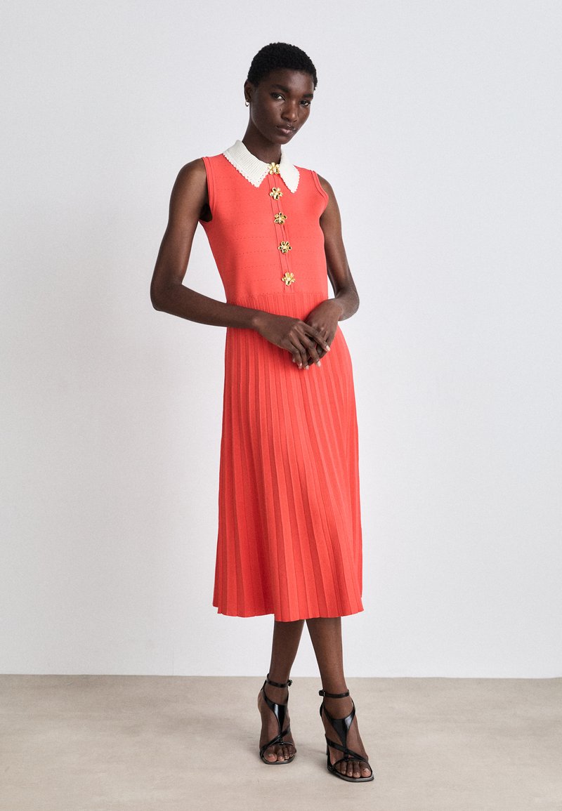 marc cain red dress Mid-length dress Marc Cain Red size M International in Polyester