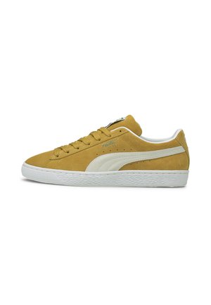 SUEDE CLASSIC XXI UNISEX - Športni copati - honey mustard - white