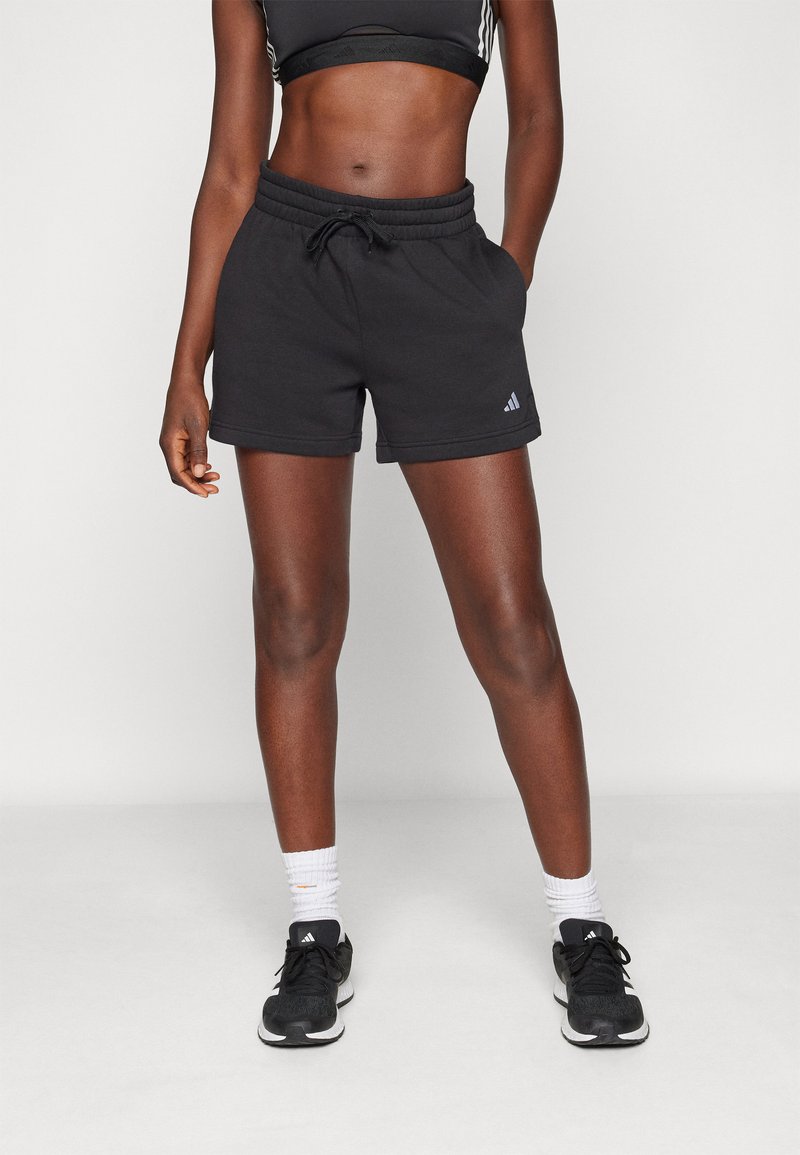 adidas Sportswear ESSENTIALS SMALL LOGO SHORTS - Sportiniai šortai - black