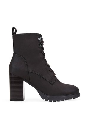 Botines con plataforma - marron