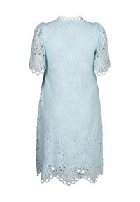 Zizzi MIT KURZEN ÄRMELN - Freizeitkleid - delicate blue
