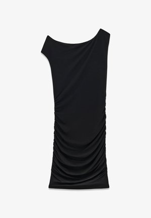 Guess, BEDRUCKTES MINI DRESS - Robe en jersey - schwarz