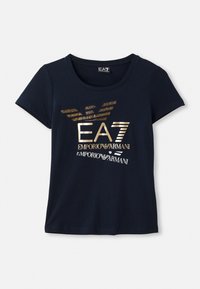 Print T-shirt - blue