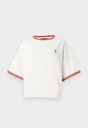 Basic T-shirt - parchment cream