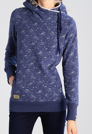 Kapuzenpullover - mottled blue