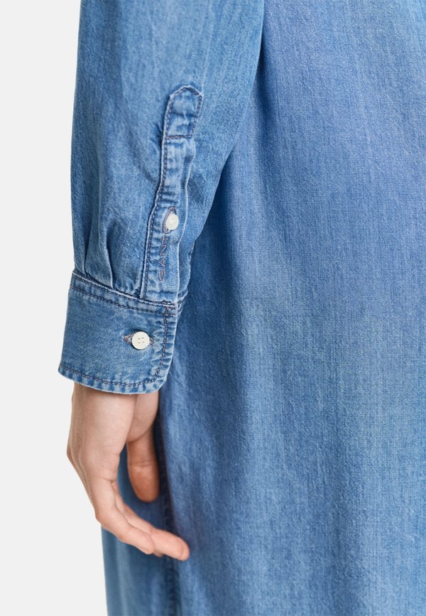 CHAMBRAY - Denim dress - light indigo4