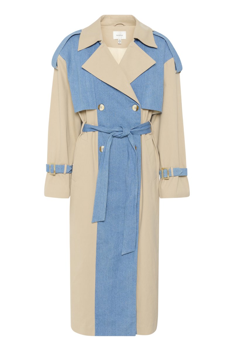 Gestuz Trenchcoat blauw