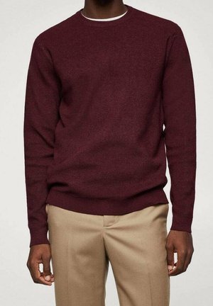 Jersey de punto - bordeaux