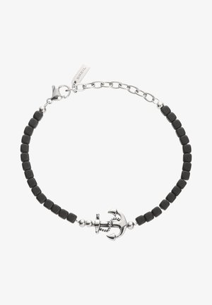 Breil MAST - Armbånd - black and silver coloured
