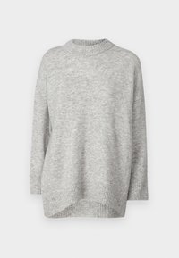 ONLY Petite ONLSILJA LOOSE PULLOVER - Maglione - light grey