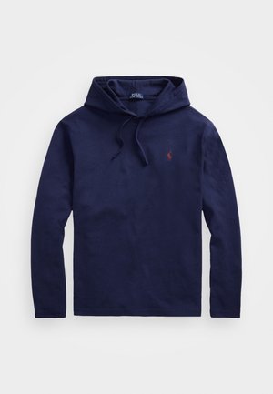 Polo Ralph Lauren JERSEY HOODED T-SHIRT - Bluzka z długim rękawem