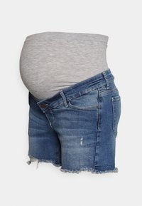 MAMALICIOUS Jeansshorts - light-blue denim