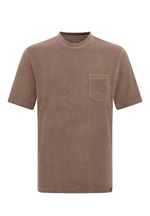 Boggi Milano Basic T-shirt - taupe